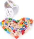 Ecotoys Drewniane klocki dla dzieci 100 szt. sorter wiaderko ECOTOYS 7