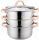 Klausberg GARNEK NA PARĘ KLAUSBERG 4 ELEM. 24cm KB-7735 ROSE GOLD 2