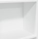 vidaXL vidaXL Regał, biały, 40x24x176 cm, materiał drewnopochodny 7