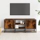 vidaXL Szafka pod telewizor, przydymiony dąb, 100x35x41 cm 3