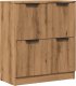 vidaXL Szafka, dąb artisan, 60x30x70 cm 2