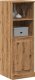 vidaXL Szafka, dąb artisian, 36x35,5x103,5 cm 3
