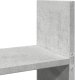 vidaXL vidaXL Półka ścienna, 100x18x40 cm, szarość betonu 6