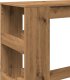 vidaXL Stolik barowy z przegrodami, dąb artisian, 90x40x103,5 cm 7