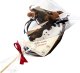 Froster Hobby Horse Skippi A5 - w plamy - brązowe plamki - koń na kiju - kantar 9