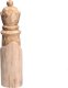 NPC Polska Rituali Domestici Figurka dekoracyjna hetman 10x40 cm drewno mango złota 1