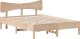 vidaXL Rama łóżka bez materaca, 120x200 cm, lite drewno sosnowe 2