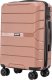 Wings Wings Mała walizka kabinowa PP06 POLIPROPYLEN rozmiar S Rose gold 1