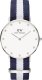 Zegarek Daniel Wellington ZEGAREK DAMSKI DANIEL WELLINGTON Glasgow Silver DW00100082 + BOX NoSize 1