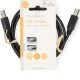 Kabel USB Nedis USB-A - USB-B 1 m Czarny (CCGL60100BK10) 3