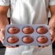 Retoo SILIKONOWA FORMA DO PIECZENIA BABECZEK MUFFINEK PĄCZKÓW 6 SZTUK 7