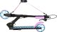 Hulajnoga RAVEN Hulajnoga RAVEN Pastelle Black/Pink 145mm amortyzacja hamulec dzwonek 1