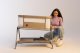 Lionelo Łóżeczko dostawne Luna Grey Concrete 2 w 1 Lionelo 3