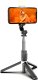 Selfie stick Retoo SELFIE STICK STATYW KIJEK DO TELEFONU Z PILOTEM + LAMPA LED BLUETOOTH TRIPOD 2