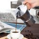 Kawiarka Retoo KAWIARKA ALUMINIOWA ZAPARZACZ EKSPRES DO KAWY ESPRESSO 600ML PŁYTA GAZ 7
