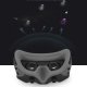 BRDRC OSŁONA GUMOWA NA OCZY DO OKULARÓW DRONA DJI AVATA GOGGLES GOGLE 2 FPV - BLACK 6