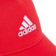 Adidas Czapka z daszkiem adidas Embroidered Logo Lightweight Baseball czerwona IY5421 Dorośli S/M 2