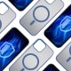 3MK Etui Frosty MagCase Blue do Apple iPhone 12 Pro Max 10