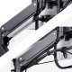 StarTech StarTech 3M1A3SG-MONITOR-ARM uchwyt / stojak do monitorów 68,6 cm (27") Biurko Czarny, Srebrny 5