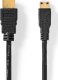 Kabel Nedis Nedis CVGL34500BK30 kabel HDMI 3 m HDMI Typu A (Standard) HDMI Type C (Mini) Czarny 1