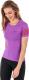 Odlo Koszulka damska s/s crew neck Evolution Cool Trend fioletowa r. S 2