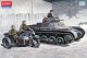 Academy Model plastikowy German Panzer I Ausf.B & Motorcycle 1/35 6
