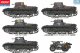 Academy Model plastikowy German Panzer I Ausf.B & Motorcycle 1/35 7