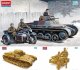 Academy Model plastikowy German Panzer I Ausf.B & Motorcycle 1/35 9