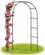 Vilde Pergola ogrodowa, metalowa, 145x235cm, czarna 13