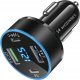 Ładowarka Wozinsky Ładowarka samochodowa Wozinsky WDCCB z wyświetlaczem 50W 2xUSB-C / 2xUSB-A - czarna 5