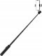 Selfie stick Hurtel Selfie stick WC12YDS teleskopowy tripod 1.3m ze stopu aluminium z podwójną lampą i uchwytem na telefon - czarny 1