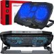 Podstawka chłodząca Art Podstawka pod laptop ART P4 reg.kąta+4xwen+LED gaming 1