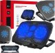 Podstawka chłodząca Art Podstawka pod laptop ART P4 reg.kąta+4xwen+LED gaming 9