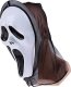 PRC STRÓJ KOSTIUM KRZYK HALLOWEEN STRACH HORROR MASKA + PELERYNA 3