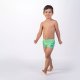 AquaWave Dziecięce bokserki kąpielowe Aquawave IDARO KIDS spring bouquet/mint logo print rozmiar 110 2