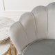 Mebel Elite Zestaw Dwuosobowa Sofa ZENDAYA i Fotel Wypoczynkowy ANGEL Szary Muszelka Glamour do Salonu 9