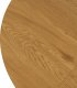 Mebel Elite Zestaw Stół Okrągły Rozkładany LUKAS 100-250 cm Dąb Złoty/Czarny i 4 Krzesła Tapicerowane do Salonu CORK Beżowe Welurowe Loft 10