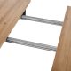 Mebel Elite Zestaw Stół Okrągły Rozkładany HARRY 102-142 cm Dąb Riviera/Czarny i 4 Krzesła Tapicerowane do Salonu RICK Czarne Welurowe Loft 11