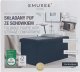 Smukee Pojemna składana pufa MDF 76x38x38cm do 130kg 2
