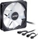 Wentylator XPG Vento R 120 ARGB PWM Czarny 3-pack (VENTOR120ARGBPWM3C-BKCWW) 2