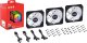 Wentylator XPG Vento R 120 ARGB PWM Czarny 3-pack (VENTOR120ARGBPWM3C-BKCWW) 3