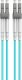 Gembird GEMBIRD patchcord światłowodowy wielomodowy duplex OM4 50/125 LC/LC 5m 1