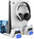 Ipega Wielofunkcyjna podstawka do konsoli PS5/PS5 Slim iPega PG-P5S023 (czarna) 3