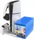 Ipega Wielofunkcyjna podstawka do konsoli PS5/PS5 Slim iPega PG-P5S023 (czarna) 5