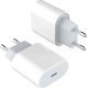 Ładowarka Apple Ładowarka sieciowa oryginalna Apple USB-C typ C 20W szybka MHJE3ZM/A do iPhone adapter kostka Biała 4