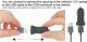Brodit Brodit Halter Universal aktiv USB-C B:75-89mm/D:9-13mm 8