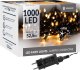 Lampki choinkowe Springos Lampki choinkowe 1000 led ciepły biały + flash 50m oświetlenie świąteczne IP44 UNIWERSALNY 10