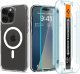 Spigen Spigen Ultra Hybrid MagSafe, white + Glass tR EZ Fit Pack - iPhone 16 Pro Max 1