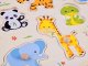 Jokomisiada Puzzle Drewniane Zwierzakami układanka 10 ele ZA4721 5