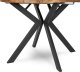 Mebel Elite Stół Okrągły Rozkładany LUKAS 100-250 cm Dąb rustykalny Nowoczesny Loft 10